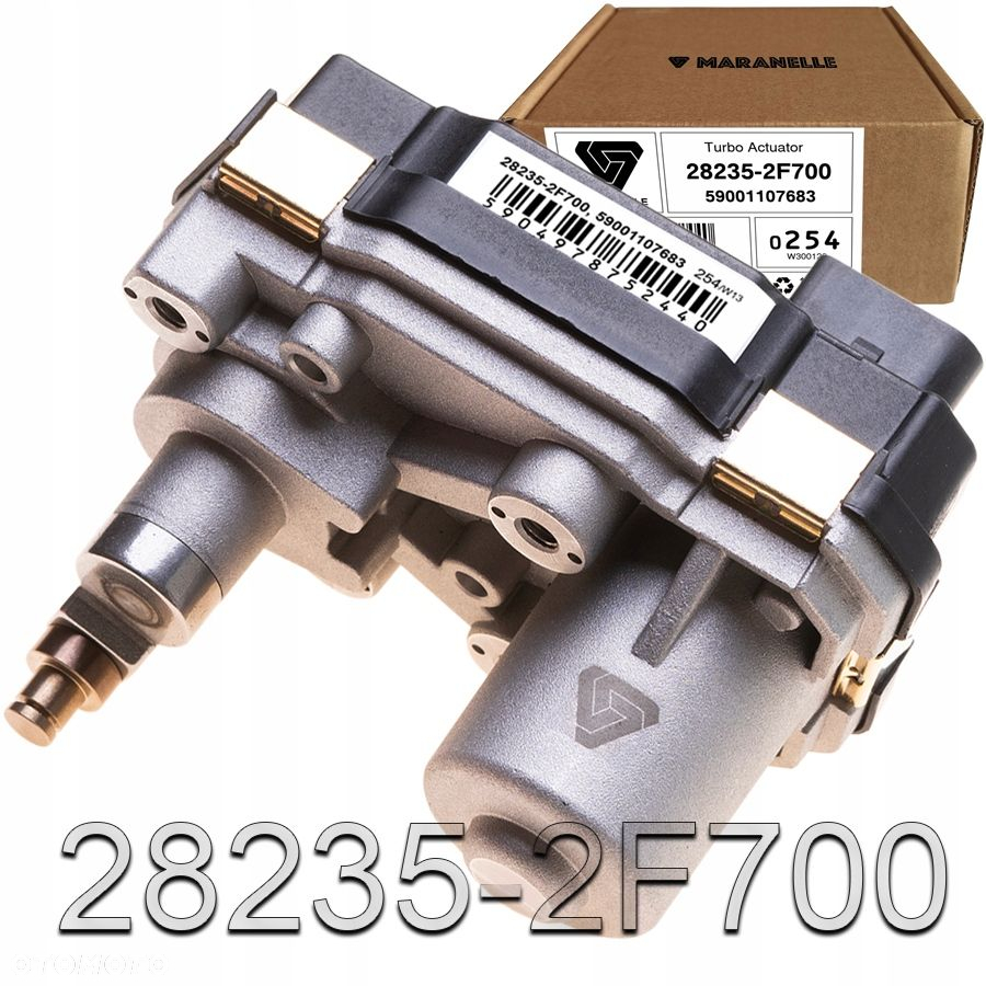 Nastawnik sterownik 28235-2F700 turbiny Hyundai: Tucson - 2.0 CRDi / Santa Fe - 2.2 CRDi - 3