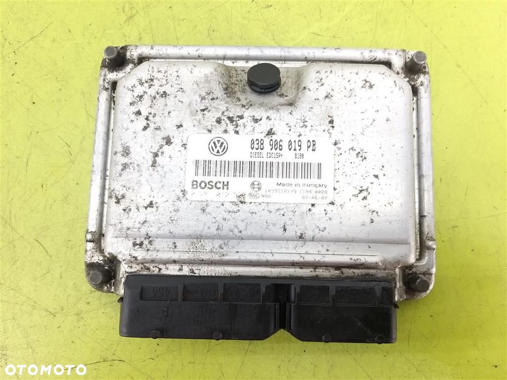 Komputer sterownik silnika Skoda Octavia I 1996-2011 1,9 TDI 038906019PB - 1