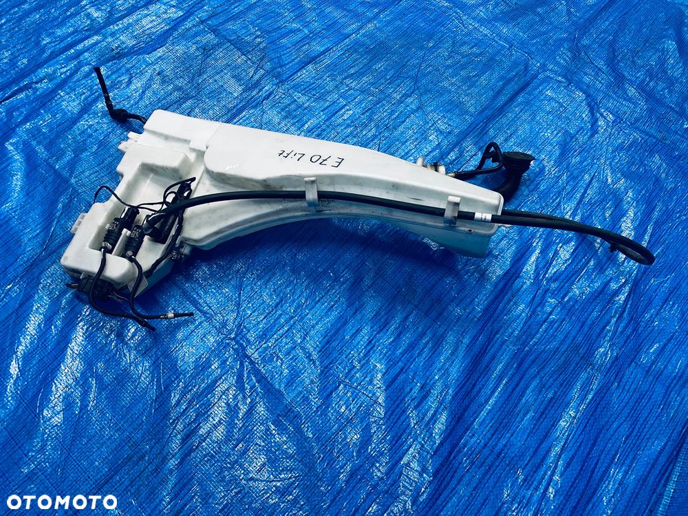 ZBIORNICZEK KOMPLETNY ZBIORNIK PŁYNU SPRYSKIWACZY POMPKI XEONON BMW X5 E70 LIFT LCI 11R ; 7161476 7161465 7190998 7184713 ORYGINAŁ - 4