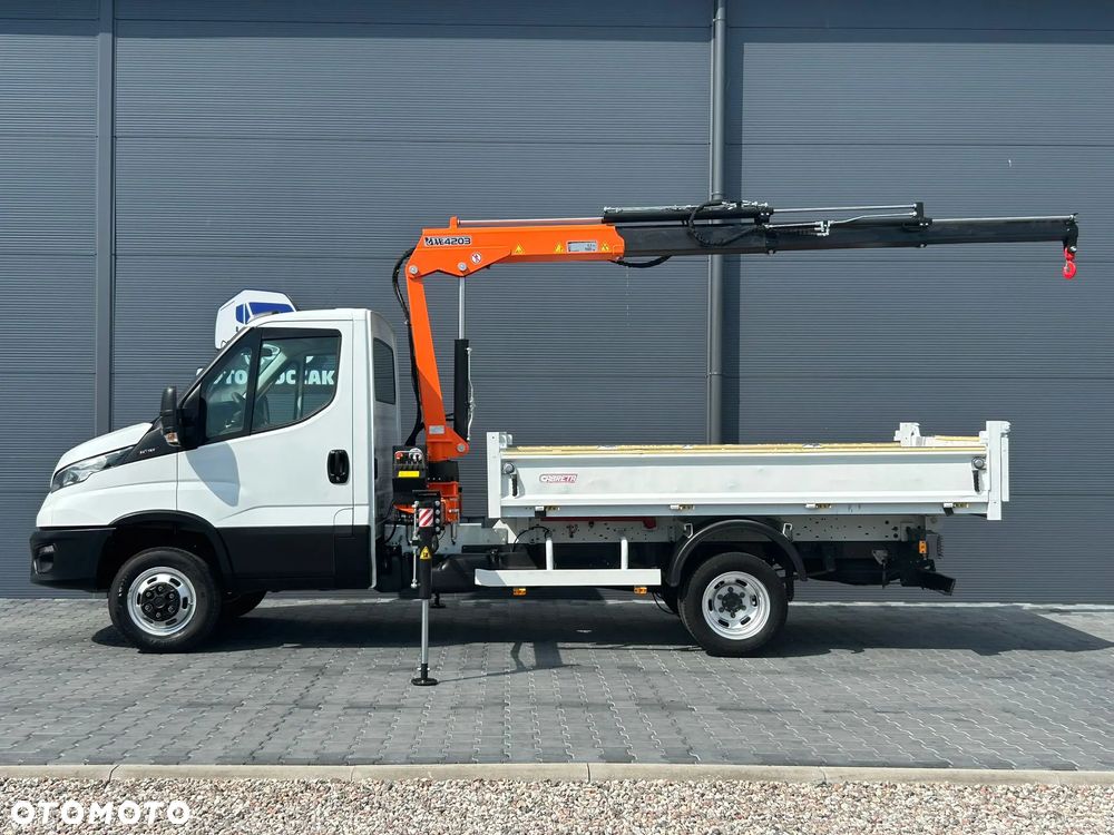 Iveco Daily 35C16 3.0 HPI Nowy MOCNY HDS 2800kg + wywrotka wywrot **Wzmocnione zawieszenie**Klima**Niski przebieg**DMC 3,5t**Na bliźniakach**Hak 3,5t.** - 13