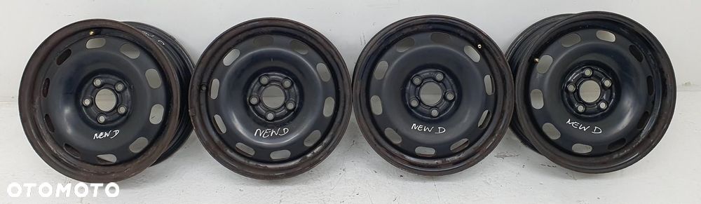 FELGA STALOWA 15 6J ET38 5X100 VW NEW BEETLE 1C 1J0601027H 1SZT - 5
