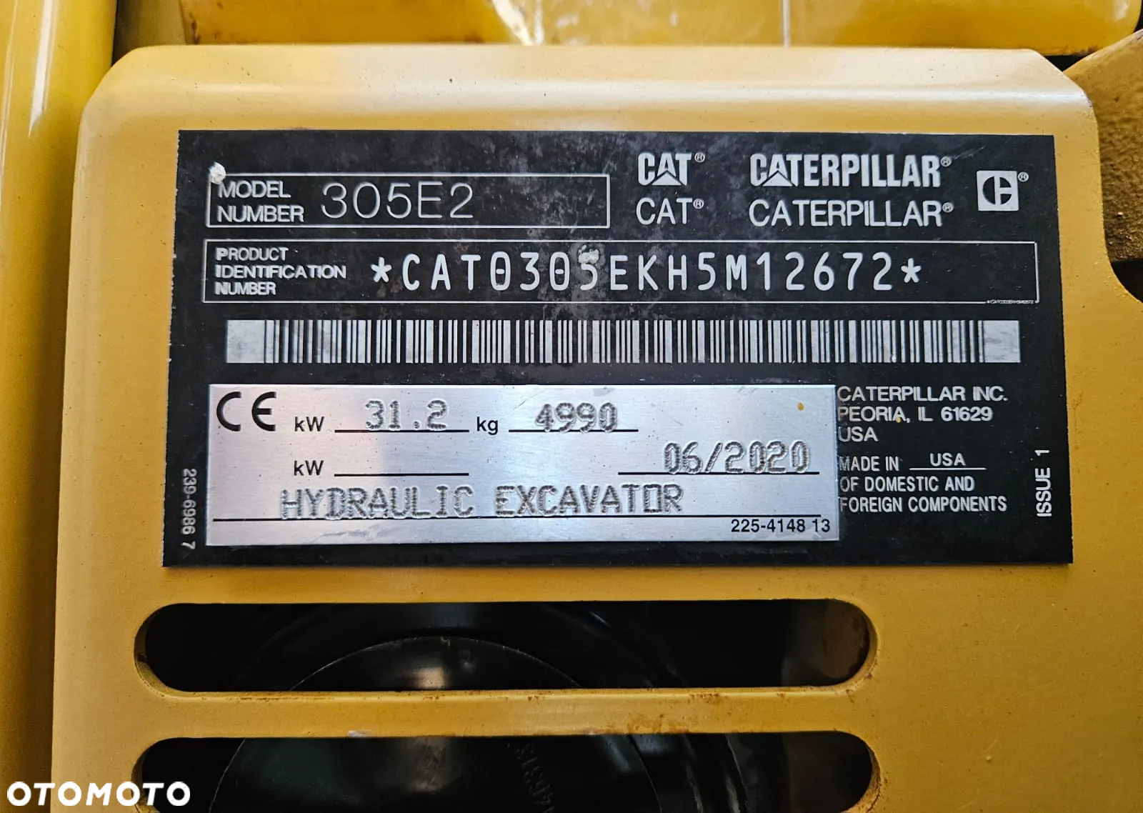 Caterpillar MINIKOPARKA CAT CATERPILLAR 305E2 305E 305 304 306 2020 - 14