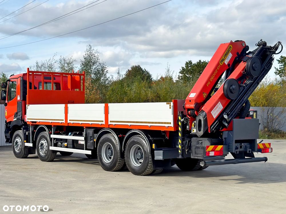 Renault C430 * SKRZYNIA 7,80 m * PALFINGER PK 26002 - EH F + PILOT / 8x4 - 6