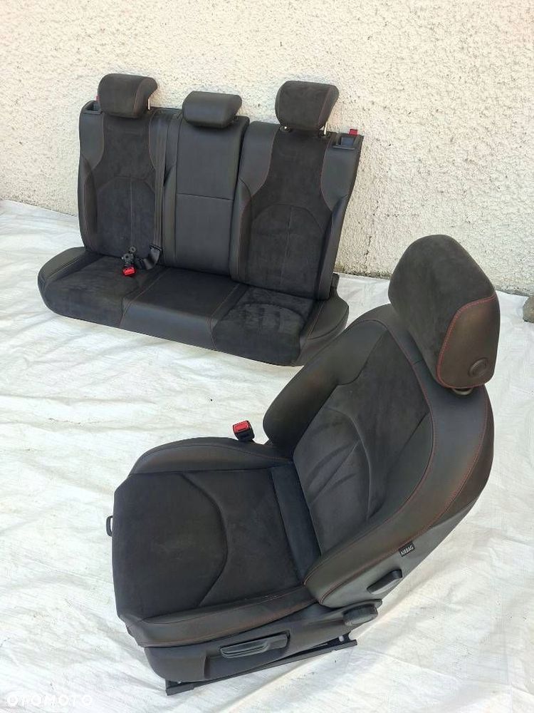Seat Leon 5F FR Fotele Kanapa Komplet SKÓRA ALCANTARA BOCZKI DRZWI - 6