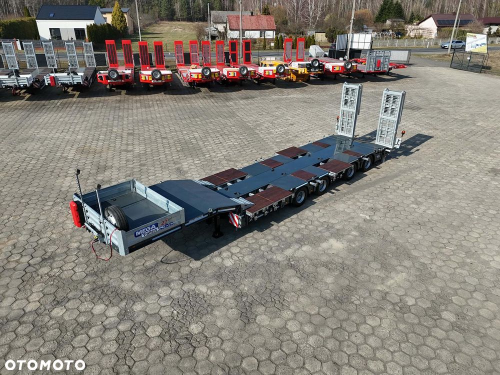 Inny 4 OSIOWA NACZEPA NISKOPODWOZIOWA Z ZAGŁĘBIENIAMI NA KOŁA! NAJAZDY HYDRAULICZNE - 6