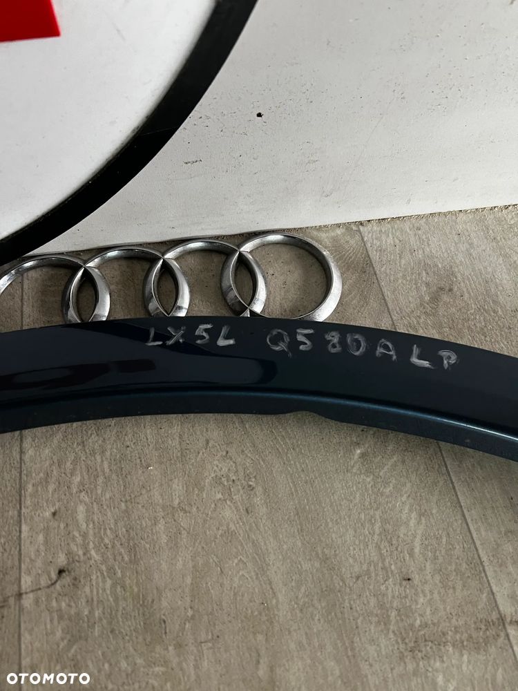 AUDI Q5 80A S-LINE LEWA PRAWA LEWY PRAWY TYŁ PRZÓD LISTWA BŁOTNIKA 80A853717F 80A857718F 80A853817B 80A853818B ŁADNE DO ZAŁOŻENIA RÓŻNE KOLORY W KOLOR LX5L LX5H - 6