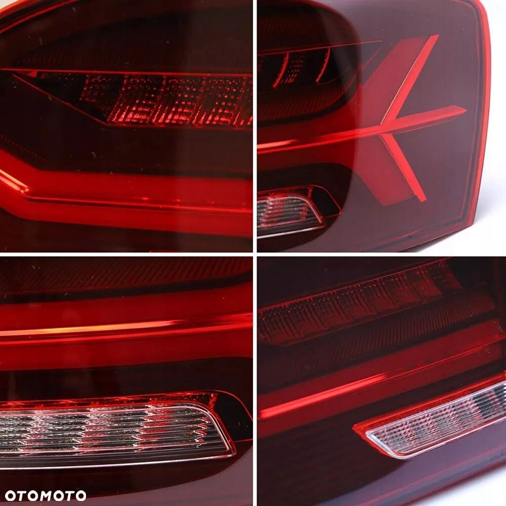 Lampy tyl ne kpl Vland Full LED Diody Tuning Red VW Jetta VI 5c 6 2010-2014 - 10