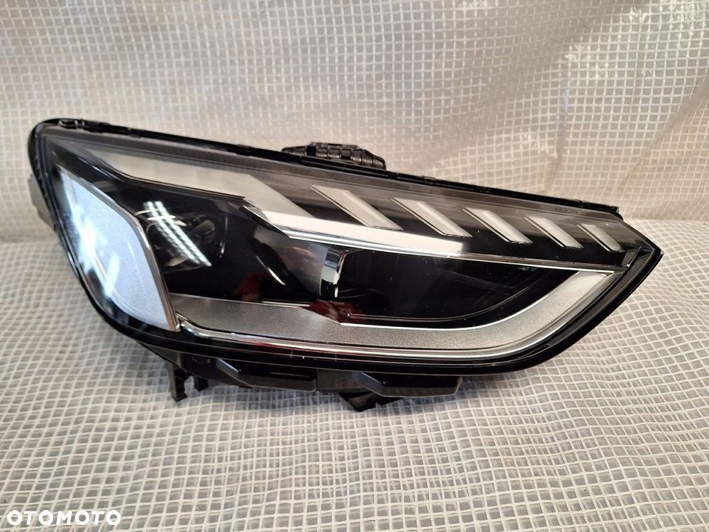 lampa przod prawa audi a4 b9 lift 19- 8w 8w0 full led europa orginal demont - 1