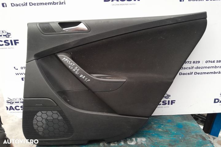 Fata / Tapiterie usa spate dreapta 3C5867212 3C5867212 Volkswagen VW - 1