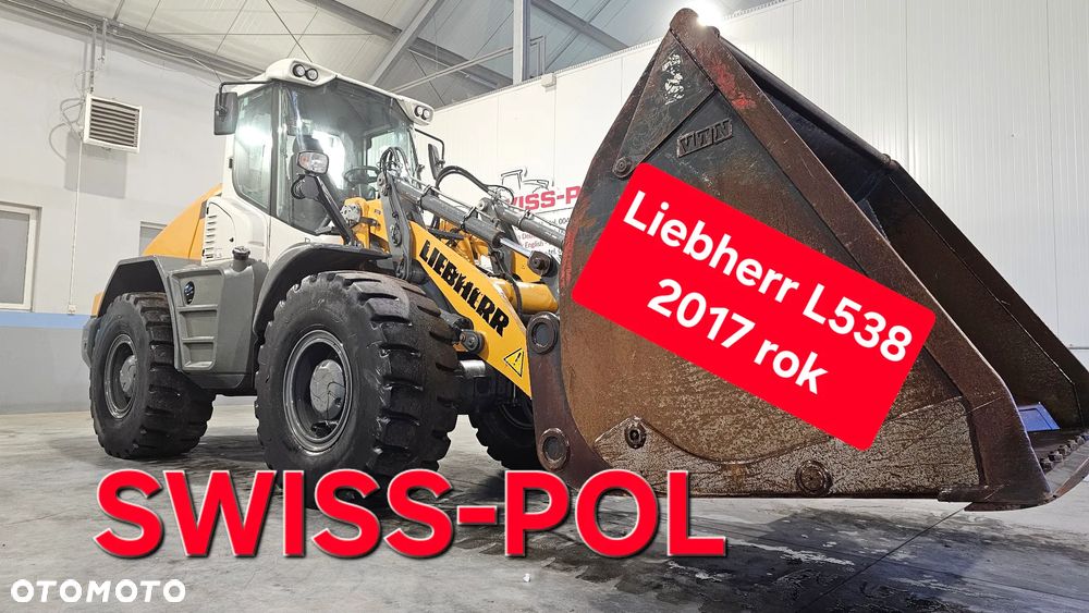 Liebherr L 538 Ładowarka czołowa 13.5t. Łyżka 5m3 jak L531Komatsu WA Kramer 8155 Caterpillar JCB - 2