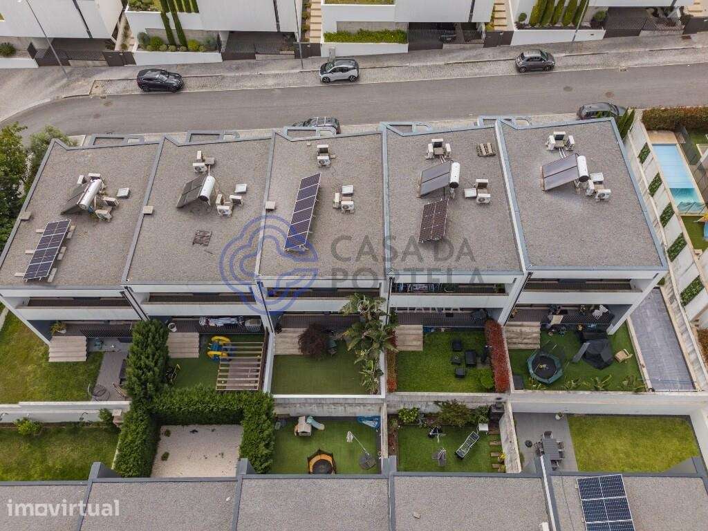 Moradia T3+1 Nova em Banda — Gavião, V.N. Famalicão | Lareira 2 Frente - Grande imagem: 4/47
