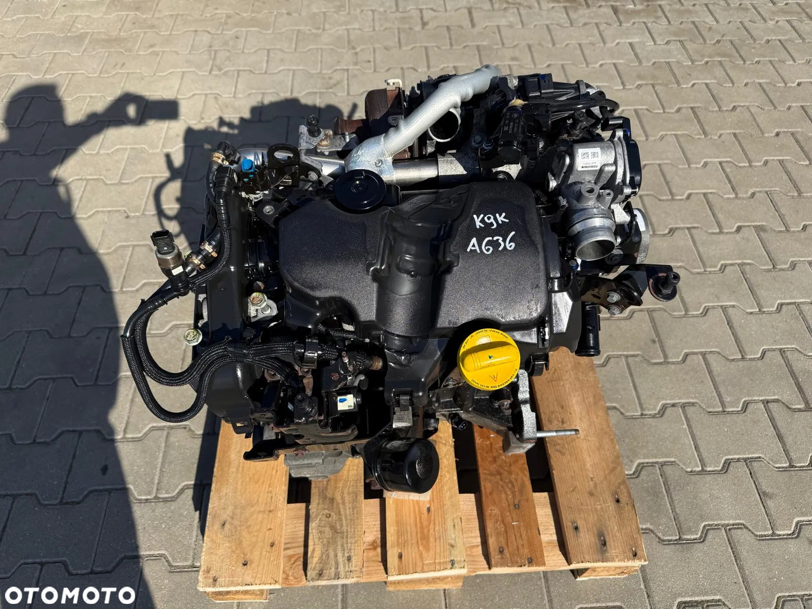 SILNIK NISSAN QASHQAI II J11 1.5 DCI K9K A636 K9K636 150000km - 6