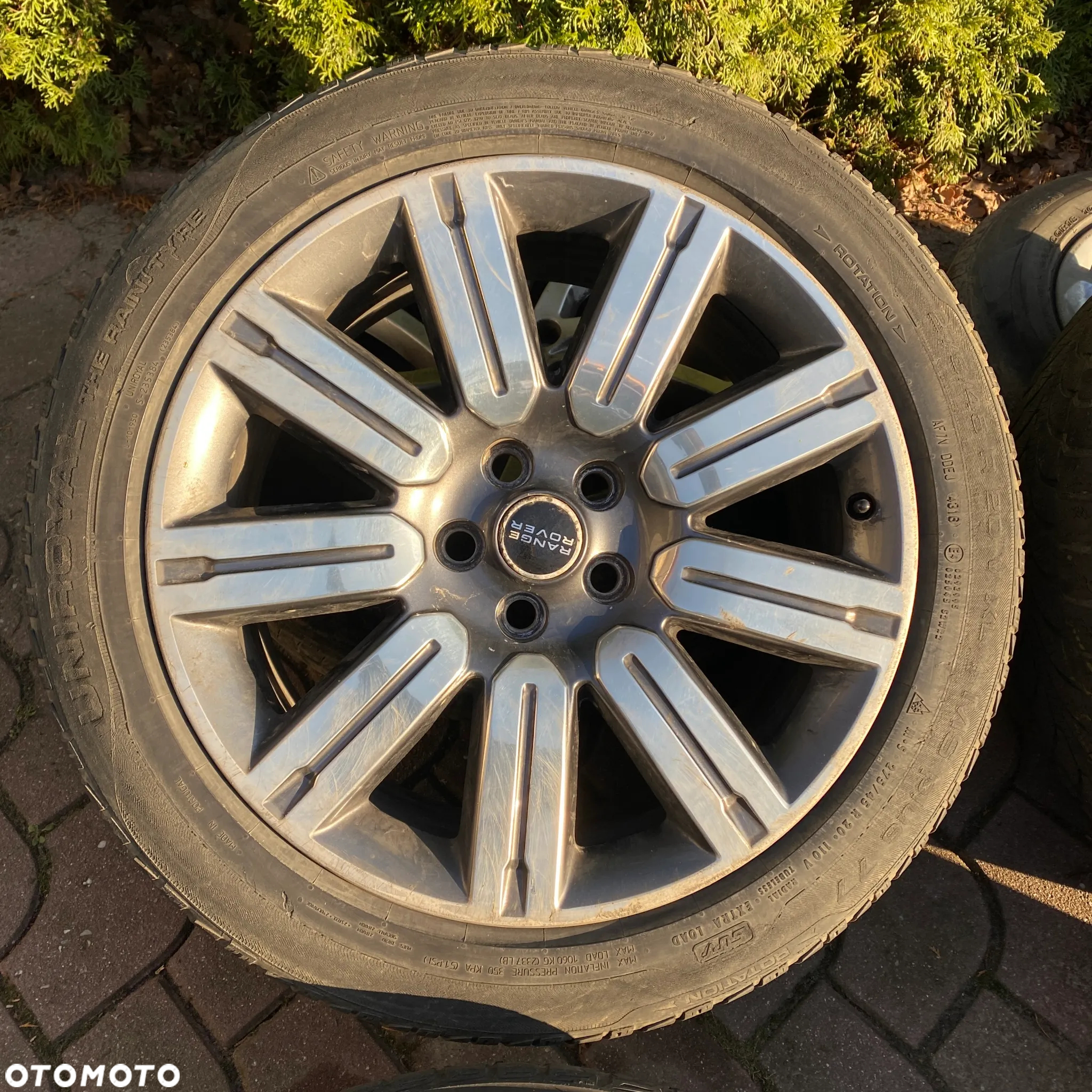 FELGI ALUMINIOWE 20 + OPONY BRIDGESTONE LAND RANGE ROVER SPORT DISCOVERY 275 45 R20 Autobiogaphy - 6