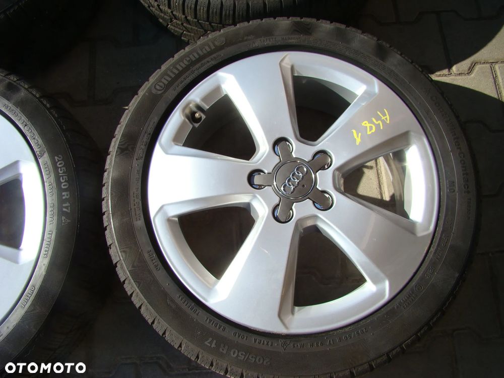 a481 5x112 Audi A3 8P 8V 8Y 6jx17 et48 opony zima 205/50 - 5