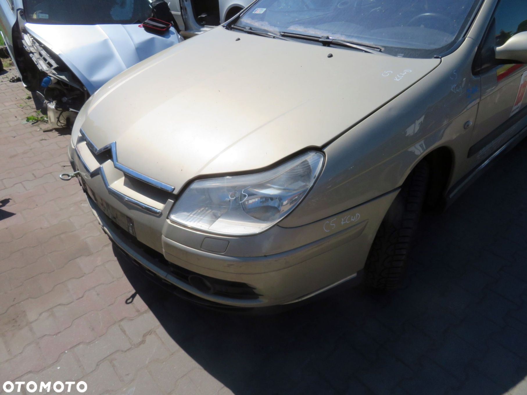 MASKA POKRYWA SILNIKA C5 II LIFT KCWD ZŁOTY CITROEN 2004-2007 - 3