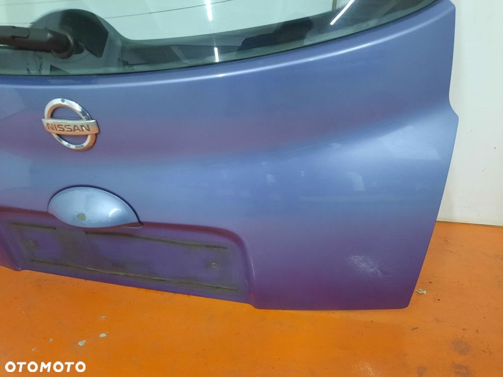 NISSAN MICRA K12 02-07 5D KLAPA BAGAŻNIKA  TYŁ TYLNA T12 - 4