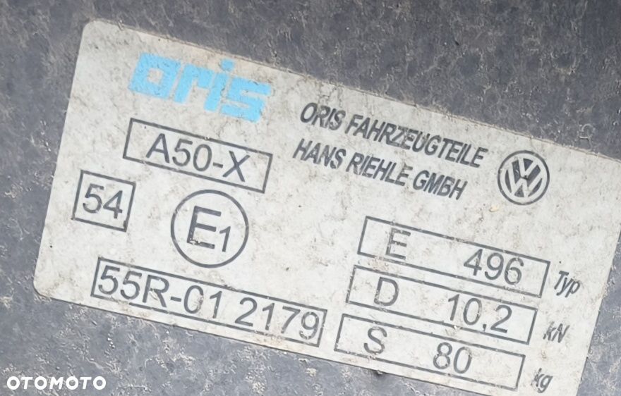 VW GOLF VII 18r HAK HOLLOWNICZY 5G9803880F - 3
