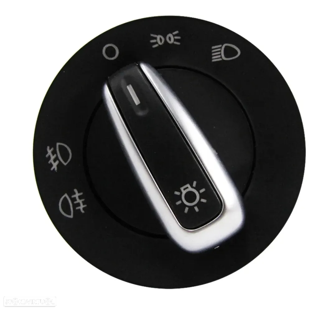 Comutador Luzes Manual Volkswagen Golf 5 6 Passat B6 - Cinzento - 3