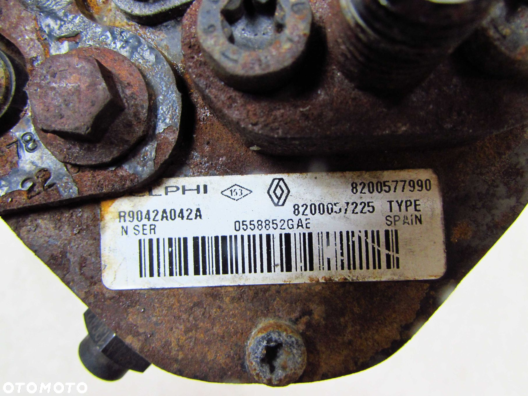 RENAULT 1.5 DCI POMPA WTRYSKOWA DELPHI R9042A042A 8200057225 - 6