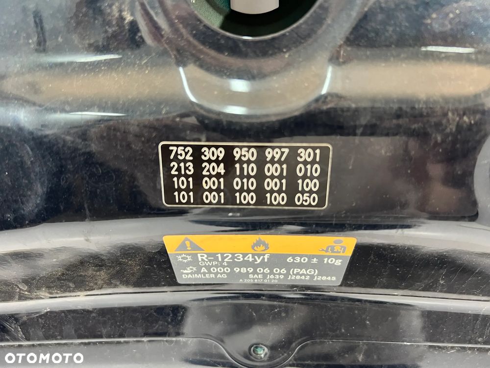 MASKA POKRYWA SILNIKA MERCEDES E KLASA W213 A213 213 KOD 997 - 13