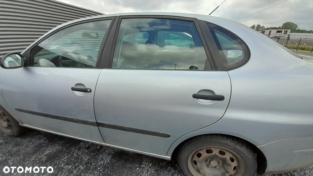 SEAT CORDOBA II DRZWI LEWY TYŁ TYLNE LEWE KOMPLETNE LS7Y nr. 17/5 - 1