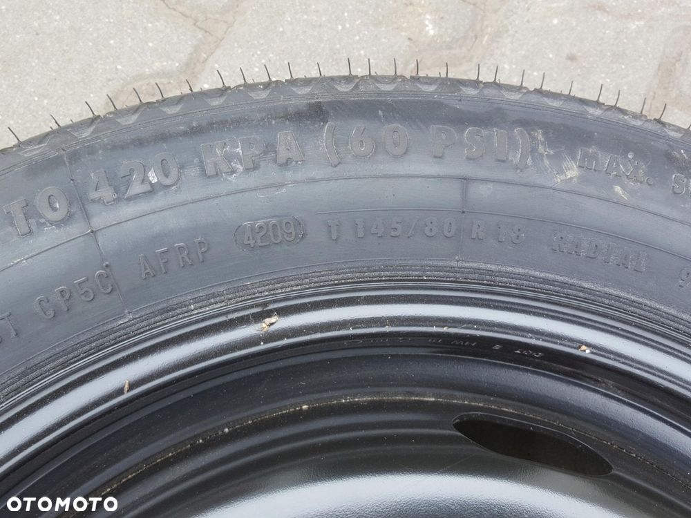 VW TIGUAN I 5N 06-15r KOŁO DOJAZDOWE 18 5X112 - 4