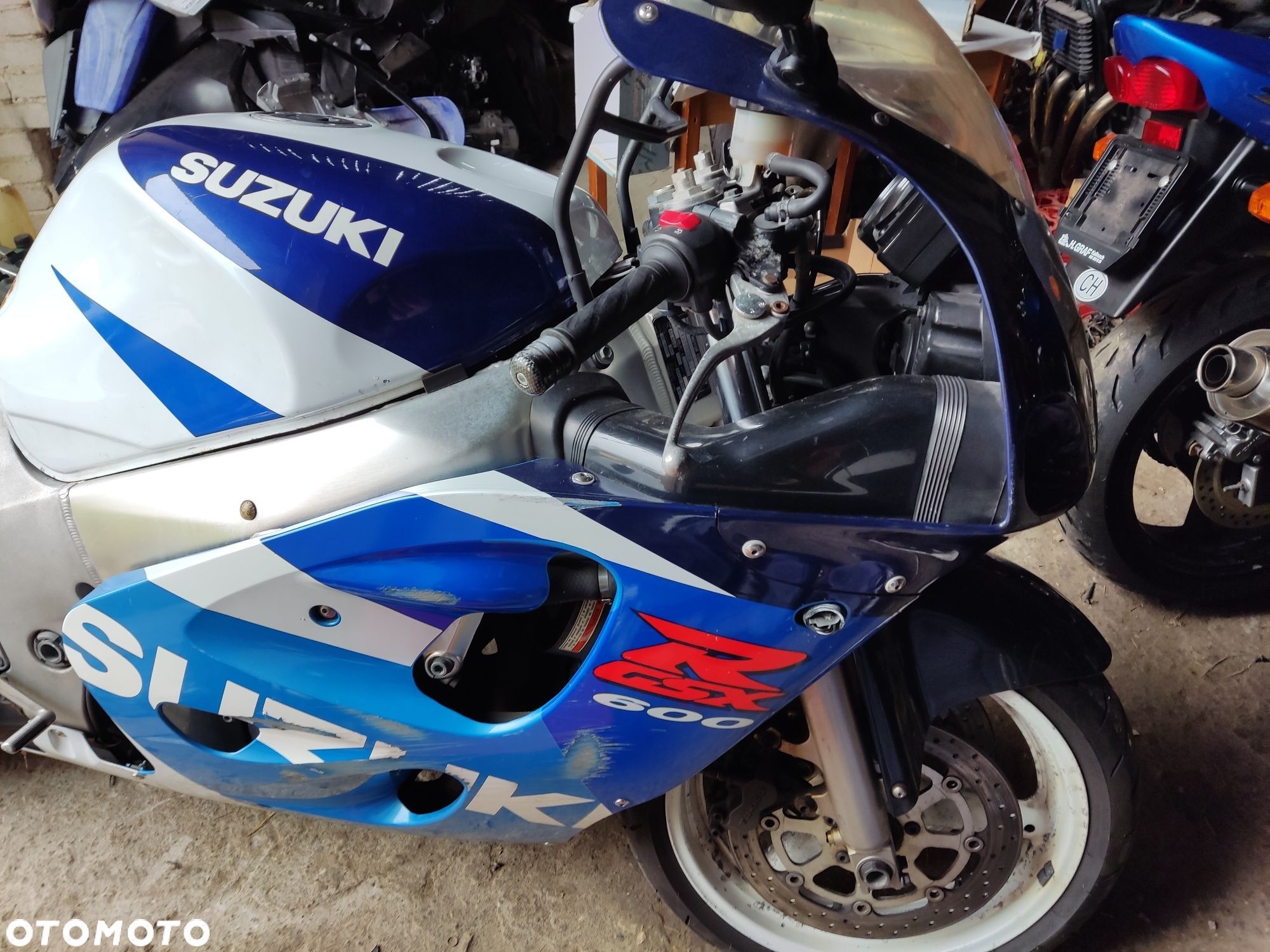 Suzuki GSX-R 600 srad lagi koło tarcze 5mm owiewki - 1