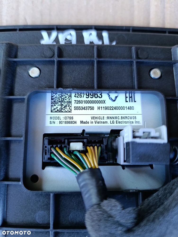 OPEL KARL EKRAN WYŚWIETLACZ 42679963 42639310 - 4