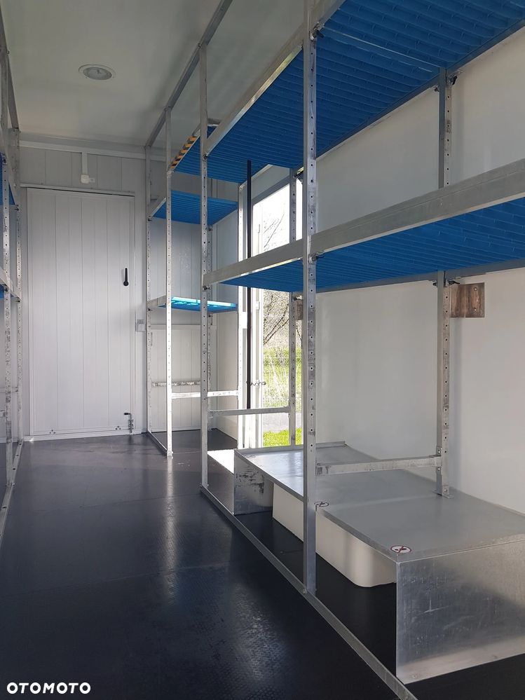 Iveco DAILY KONTENER NISKOPODŁOGOWY 4,43x2,23x2,42 SKLEP KAMPER FOODTRUCK BAR KLIMA KONIOWÓZ - 32