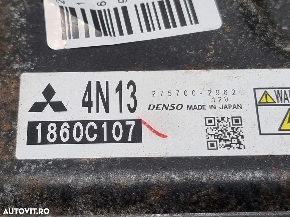 Calculator motor Mitsubishi ASX 1.8 D 2012 - 2016 150CP Manuala 4N13 Euro5 (1496) Diesel ... - 1