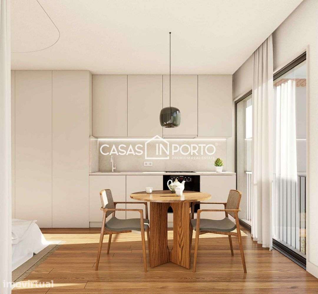 T1 Duplex Moderno em Matosinhos - Próximo ao Mar - Grande imagem: 3/9