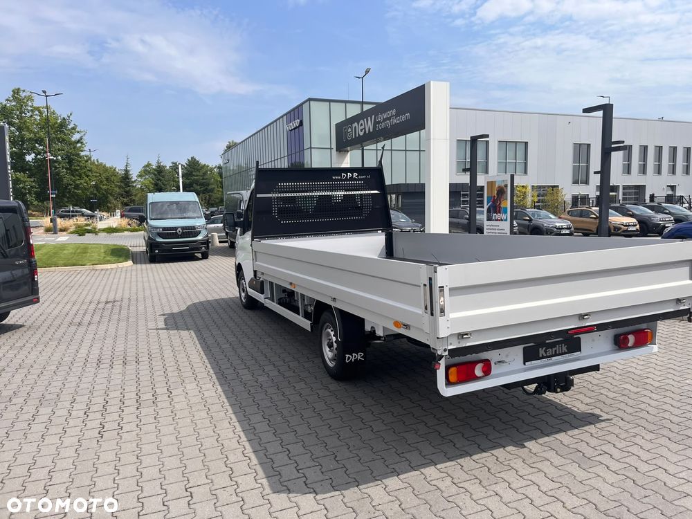 Renault Master skrzynia otwarta 4.85+ hak + poduszki - 10