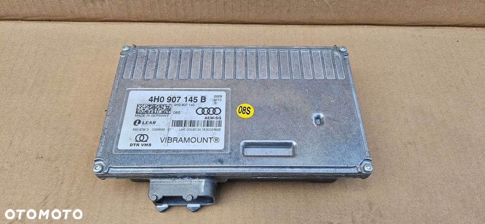 AUDI A6 A7 C7 4G A8 D4 4H STEROWNIK ZAWIESZENIA SILNIKA 4H0907145B - 2