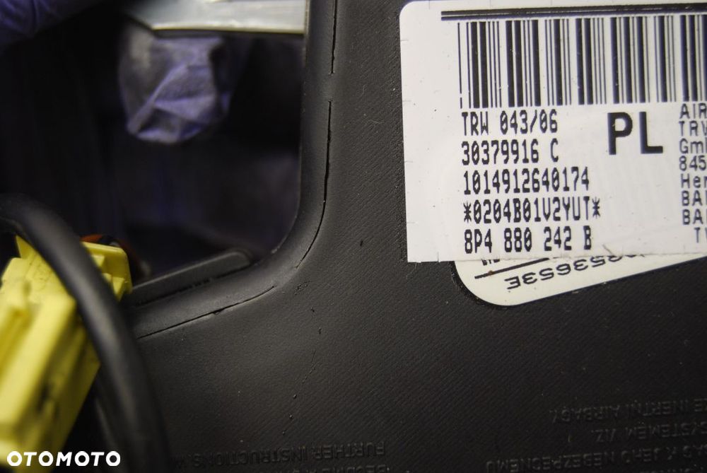 PODUSZKA FOTELA PRAWY LEWY PRZÓD PRAWA LEWA PRZEDNIA 8P4880242B 8P4880241B AUDI A3 8P 5D SPORTBACK - 3