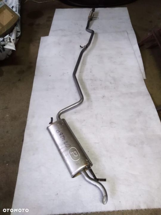 TŁUMIK KOŃCOWY+RURA ŚRODKOWA FIAT Fiat Seicento 1.1 MPi  00-04    46779640 51782930 - 1