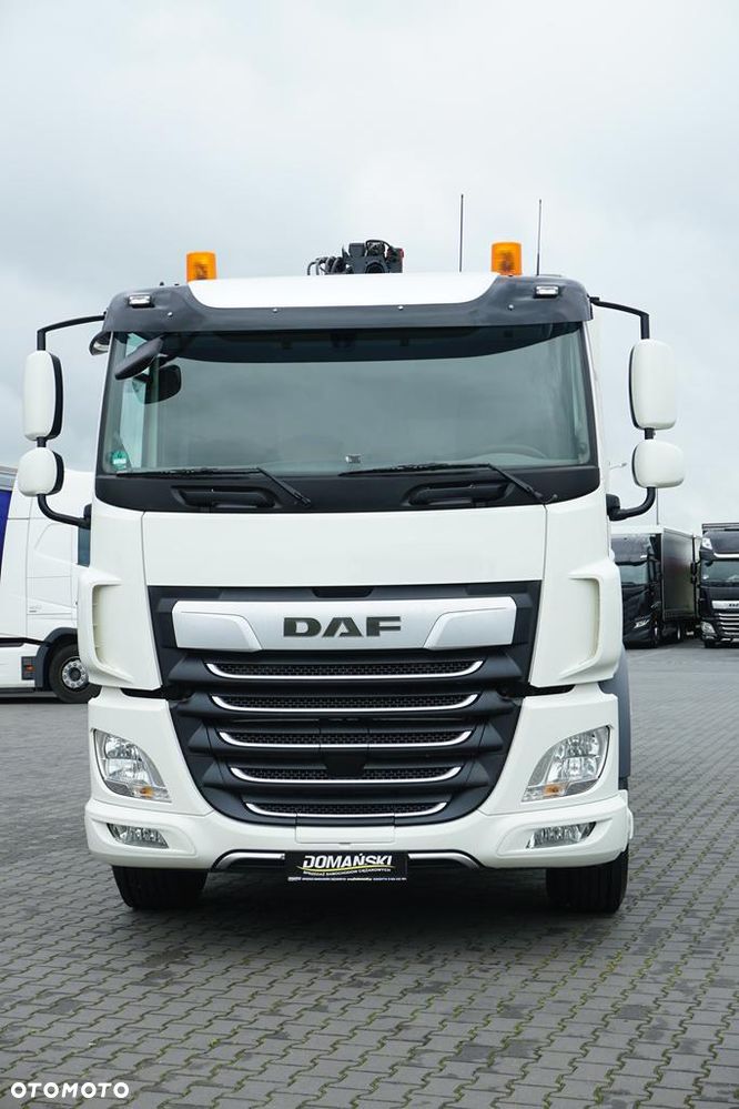 DAF CF / 480 / 6 X 2 / SKRZYNIOWY + HDS / PALFINGER PK 22 001L / OŚ SKRĘTNA / CHWYTAK - 24
