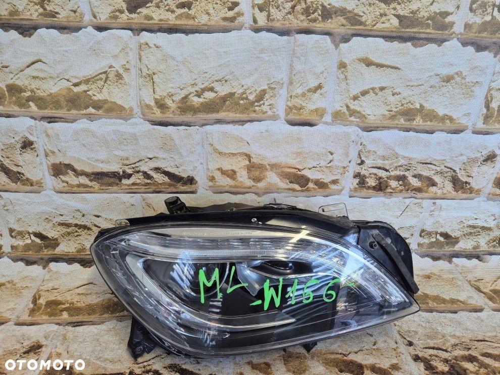 Reflektor Przód strona prawa Mercedes-Benz ML W166 xenon skrętny z led ils - 13