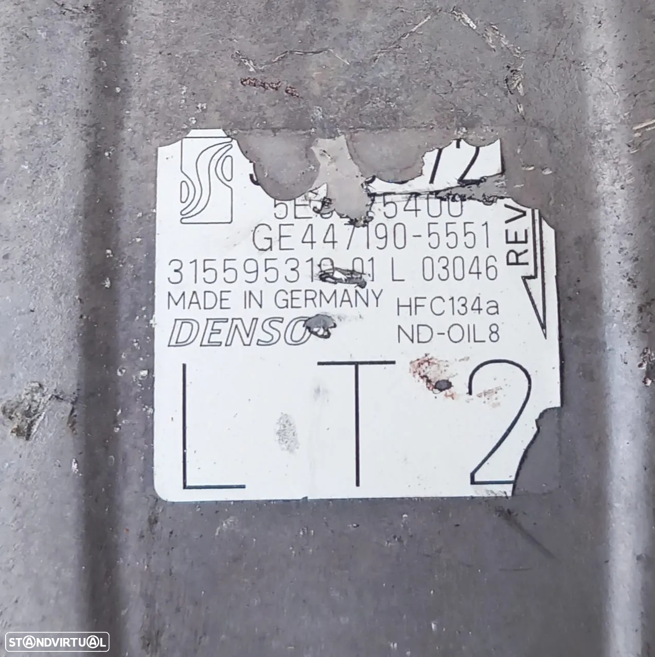 Compressor Ar Condicionado 1.3 CDTI Ref: GE447190-5551/5E5275400/Z13DTJ - 6