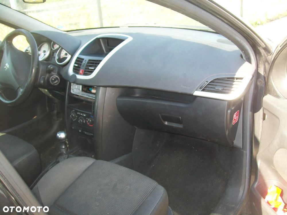 peugeot 207 konsola pasy poduszki sensor komplet