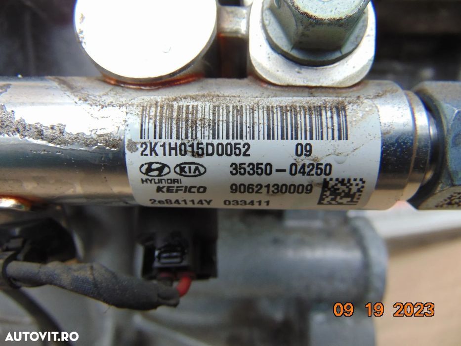 Rampa cu injectoare hyundai 1.0 benzina Kona I20 i30 kia ceed xcedd pr - 1