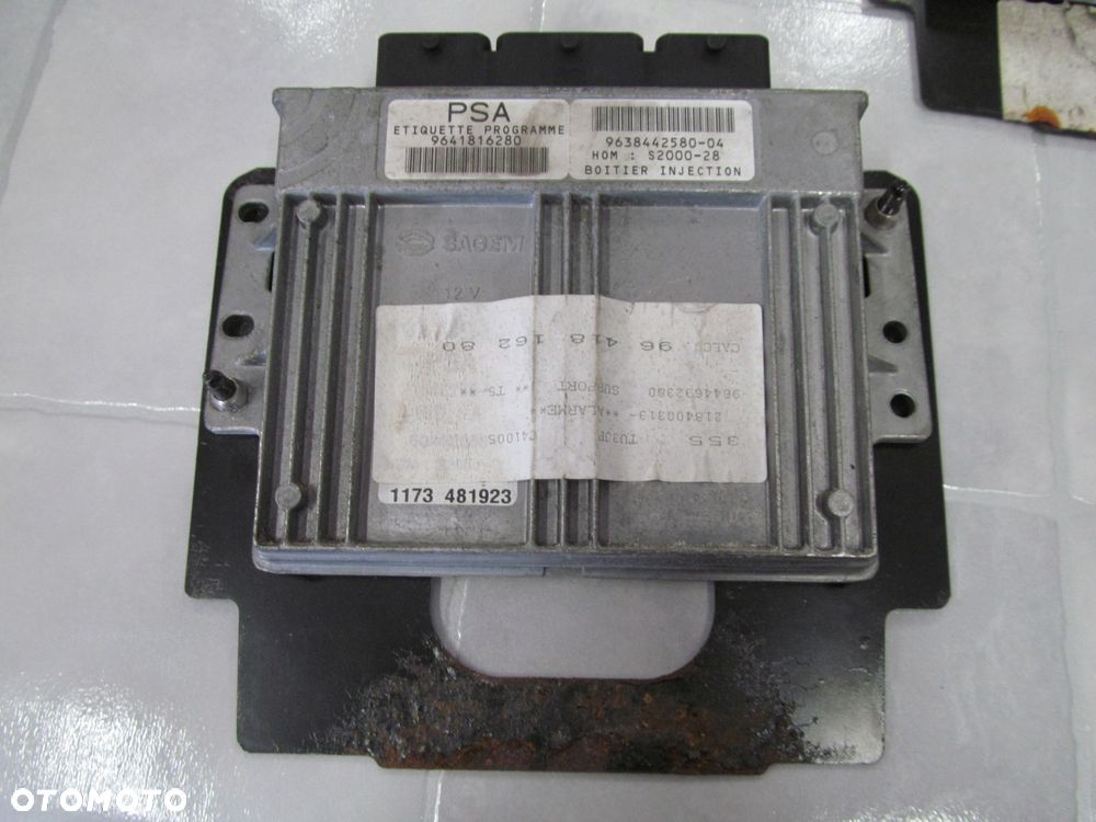 PEUGEOT CITROEN 1.4 KOMPUTER STEROWNIK 9641816280 9638442580-04 21646276-1 - 1