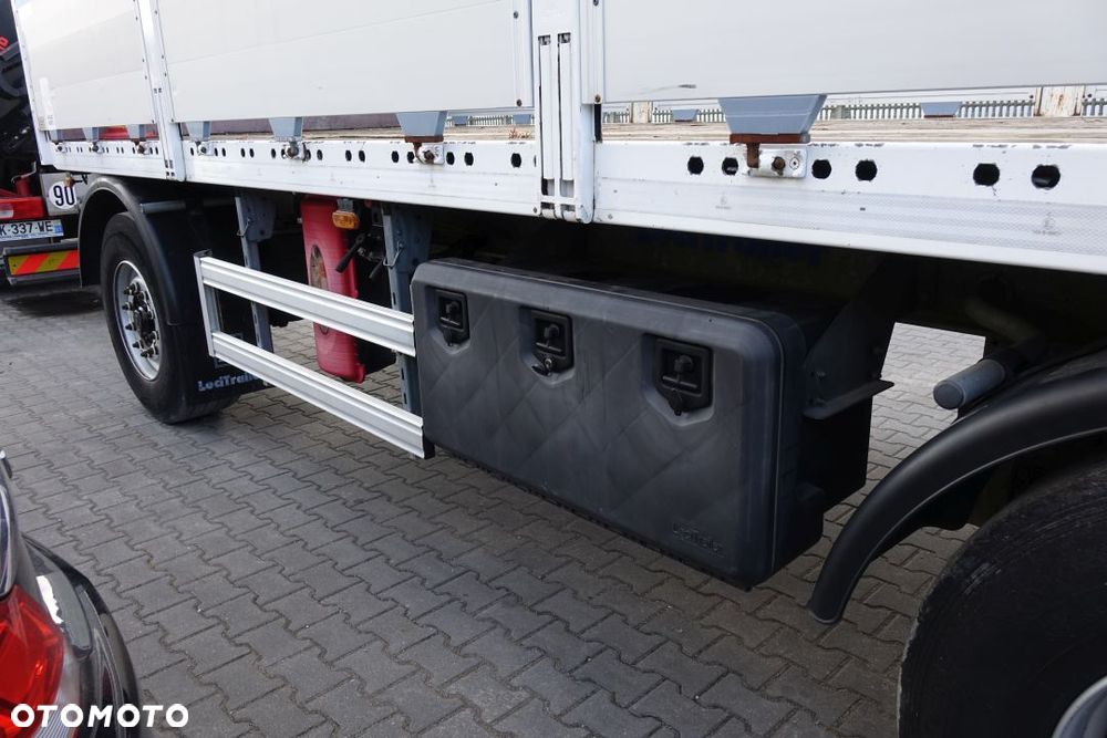 DAF XF 460 6x2 / EURO6 / AUTOMAT / INTARDER / HDS X-HIDUO 188 B-2/ ZABUDOWA SKRZYNIA BURTOWA + PRZYCZEPA LECITRAILER - 36