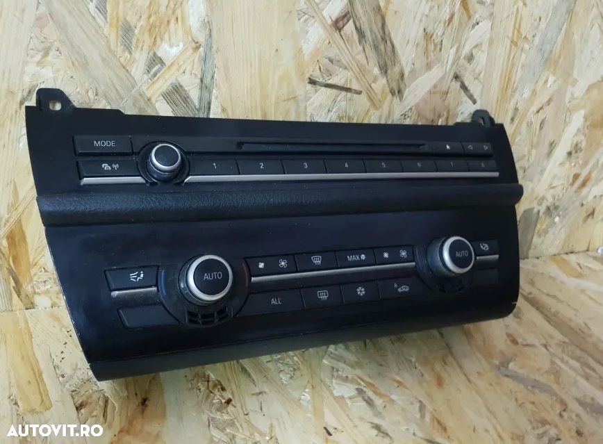Panou Modul Climatronic Interfata Radio CD Navigatie Bmw F10 F11 - 4