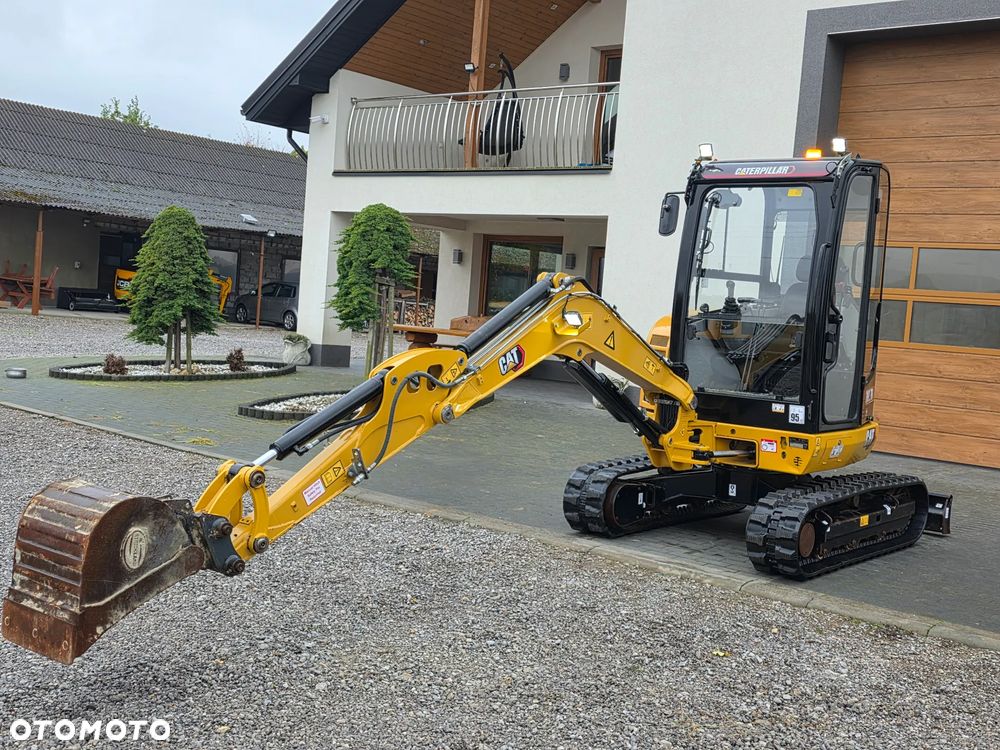 Caterpillar Caterpillar CAT 302.7 D CR mini koparka szybkozłącze 3 łyżki piękna serwisowana 1 wł JCB - 36