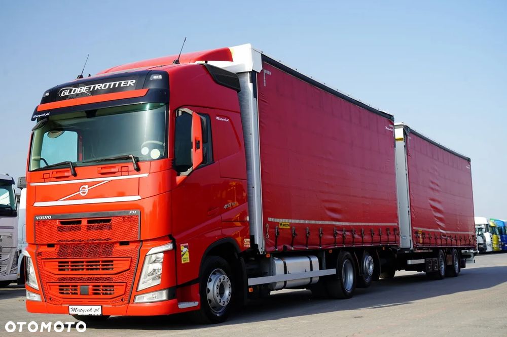 Volvo FH 460 / ZESTAW TANDEM / 120 M3 / PRZEJAZDOWY / I-SAVE / KLIMA POSTOJOWA / OŚ PODNOSZONA SKRĘTNA / WIELTON / PLANDEKA ZBROJONA - - 4