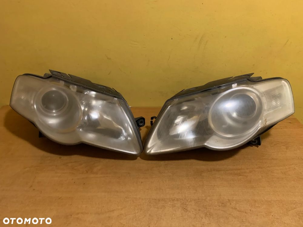 VW PASSAT B6 LAMPA PRAWA LEWA PRZEDNIA KOMPLET 3C0941005J