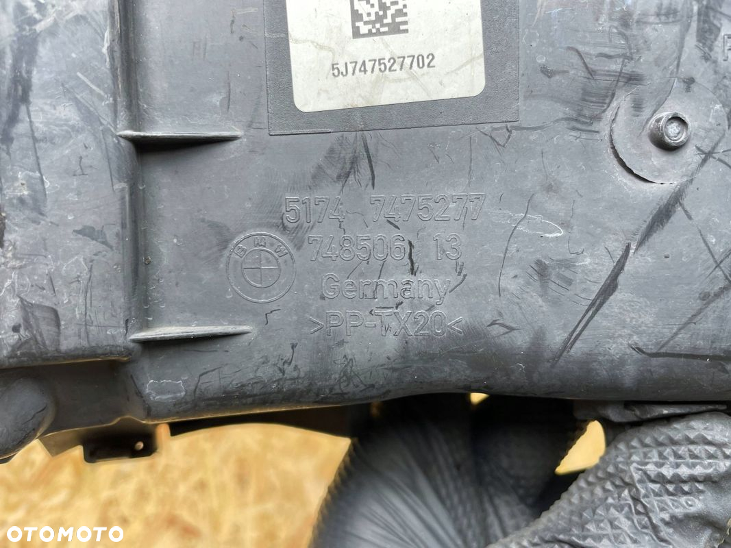 WLOT DOLOT PRZEWÓD KANAŁ POWIETRZA HAMULCA LEWY BMW 7 G11 G12 7475277 - 6