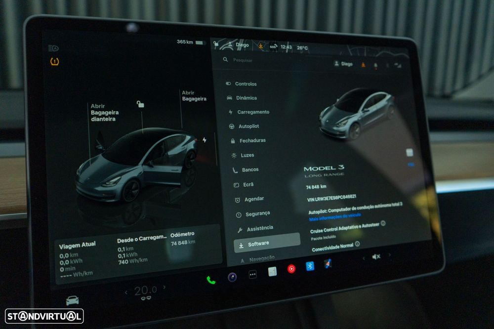 Tesla Model 3 Long Range Tração Traseira - 11