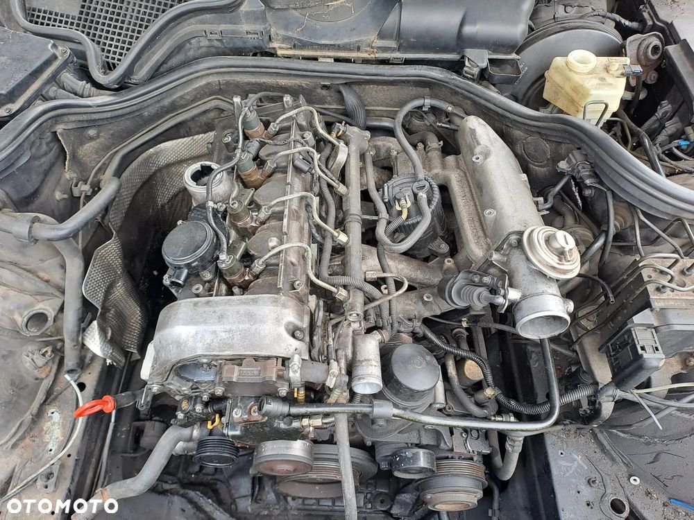 Mercedes – Benz Klasa E S/W210 (95-99r.) 2.2 CDI 125KM. Silnik 611.961 Skrzynia 717.466  lakier 339 (Violan). Cały na części. GWARANCJA !!!  Przód Tył Zestaw Komplet Drzwi Klapa Zderzak Błotnik Maska Grill Atrapa Szyba Pas Lampa Lusterko Boczki Fotel Kanapa Kokpit Deska Rozdzielcza Przełącznik Włącznik Sterownik Przewody Wiązka Instalacja Moduł Komputer Czujnik Listwa Pompa Alternator Wtryski Głowica Rozrusznik Kompresor Sprzęgło Dwumas Silnik Skrzynia ABS Klimatyzacji Paliwa Wspomagania Kolektor Turbina Przepustnica Zawór Chłodnica Koło Hak Belka Sanki Zawieszenie Mcpherson Półoś Amortyzator Wydech Tłumik Zacisk Most - 5