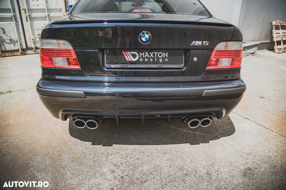 Difuzor Bara Spate compatibil cu BMW M5 E39 / Seria 5 E39 Maxton Design - 4